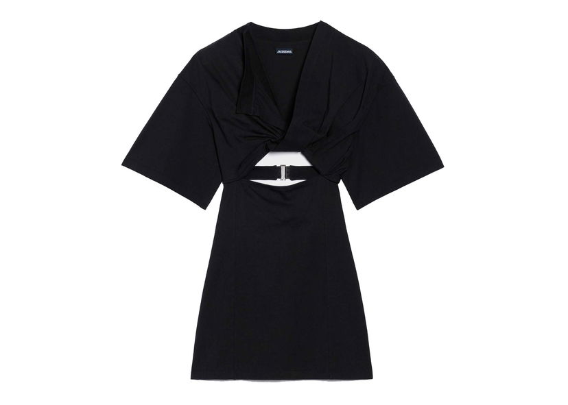 Tričko Jacquemus La Robe T-Shirt Čierna | 233DR088-2003-990