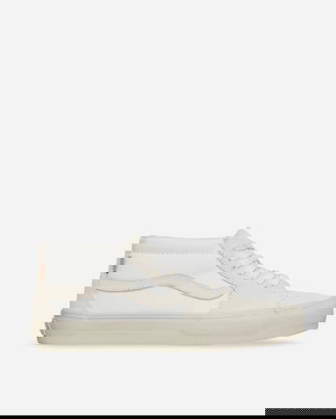 Tenisky a topánky Vans JJJJOUND x Sk8-Mid VLT LX "True White" Biela | VN0A7TNHW001, 3