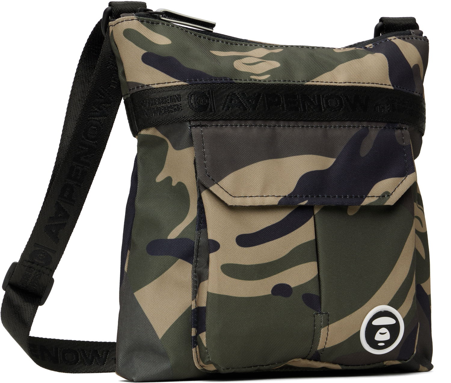 Taška cez rameno AAPE by A Bathing Ape AAPE by A Bathing Ape 'AAPE Now' Crossbody Bag Zelené | AAPBGM5331XAOGRZ, 1