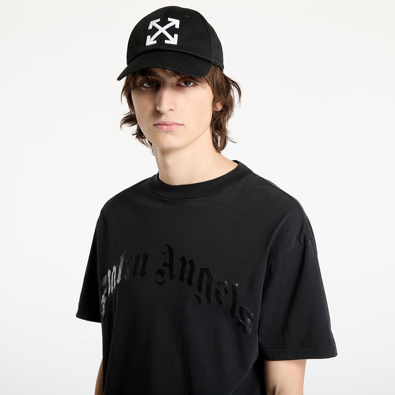 Curved Logo Oversize T-Shirt