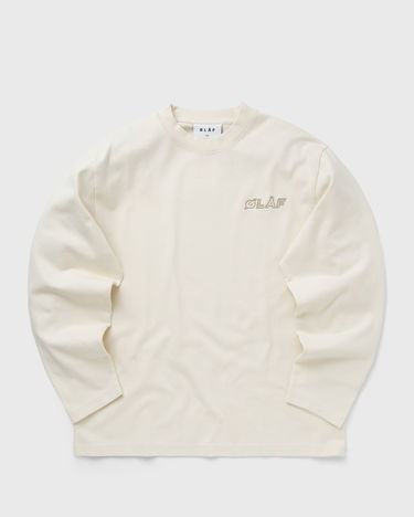 Tričko ØLÅF STUDIO TEE LS Biela | M180105-WHITE, 0