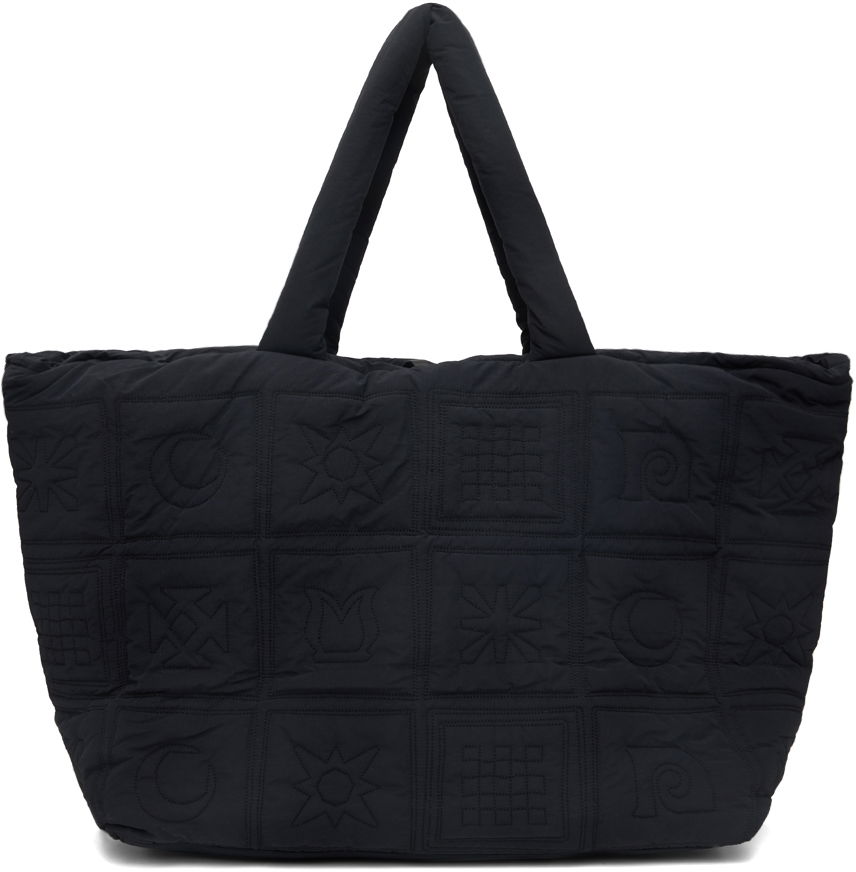 Black Symbol Tote