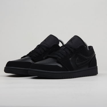 Tenisky a topánky Jordan Air Jordan 1 Retro Low "Triple Black" Čierna | 553558-025, 1