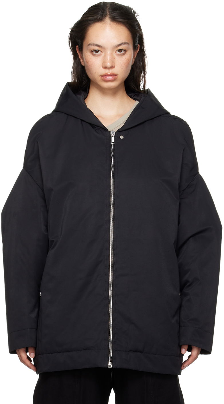 Bunda Rick Owens DRKSHDW Hooded Jacket Čierna | DS02D2725 MU, 0
