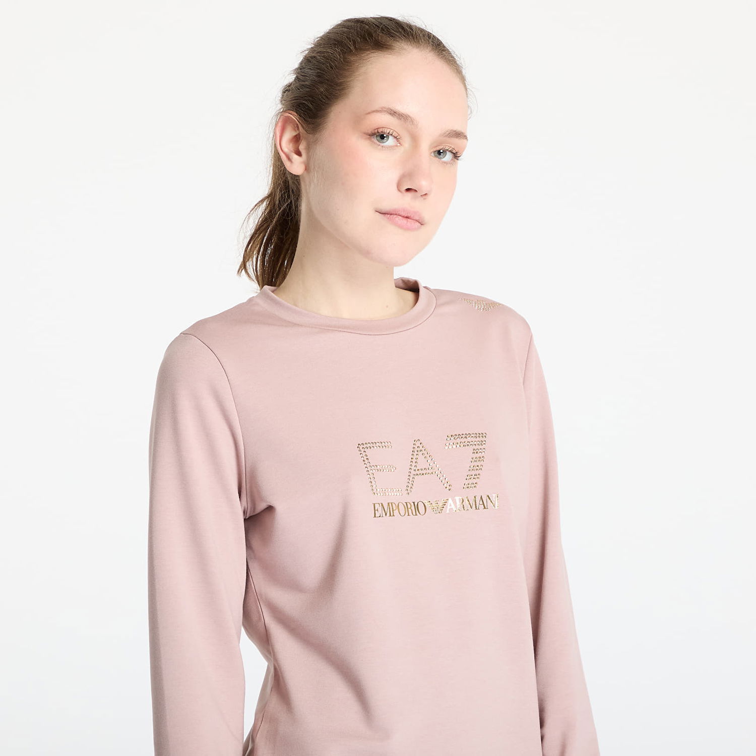 Sveter Emporio Armani EA7 Emporio Armani Train Evolution T-Shirt Ružová | 8NTM45TJ9RZU4079, 1