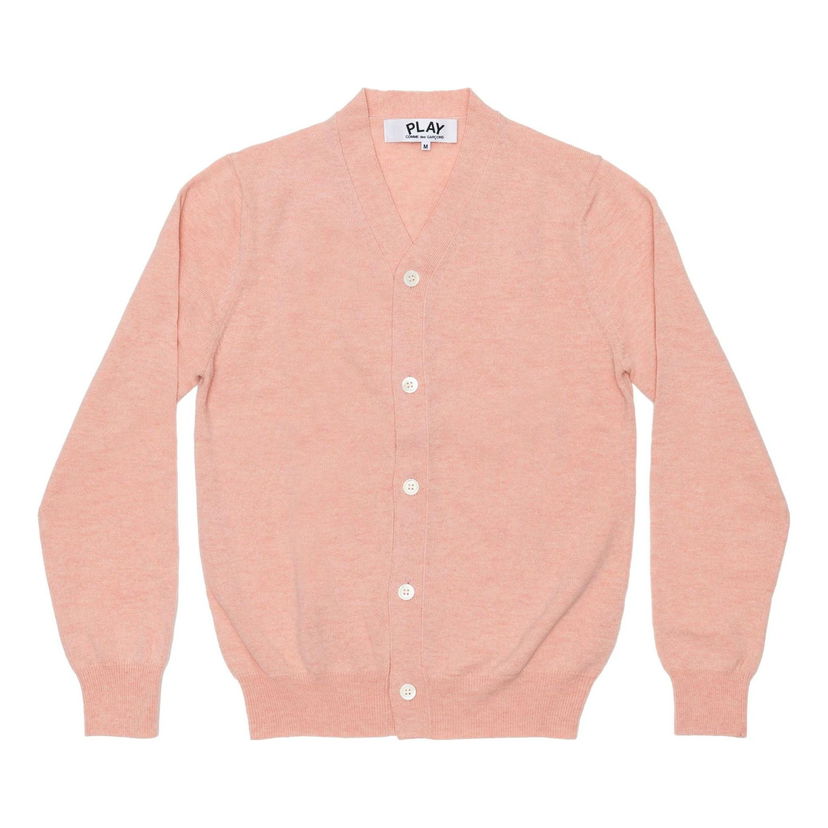 Sveter Comme des Garçons Cardigan With Sleeve Logo Ružová | AZ-N092-051-5