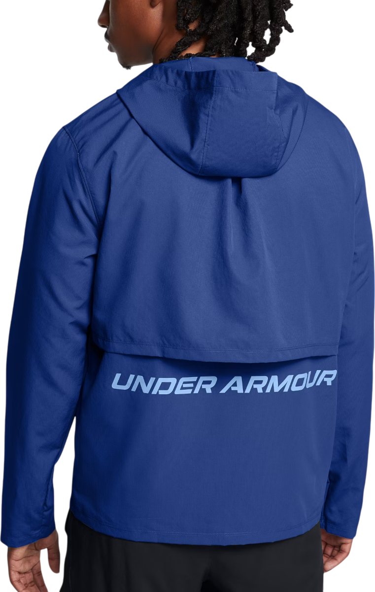 Mikina Under Armour UA Launch Hooded Jacket Modrá | 1376795-432, 1