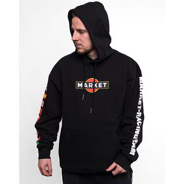 Mikina MARKET Group 5 Hoodie Čierna | 397000413-0001, 1