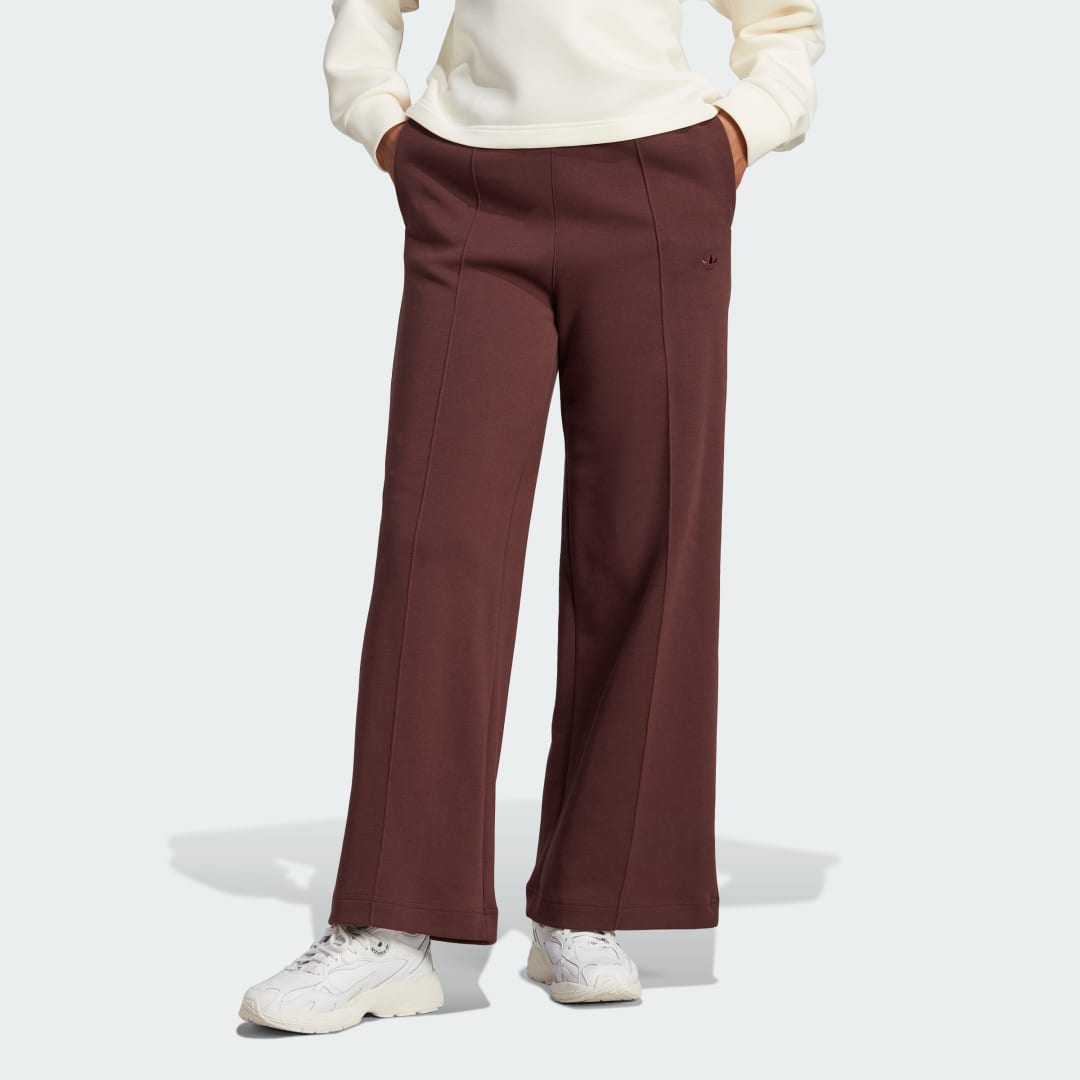 Premium Essentials Wide-leg Pintuck Pants