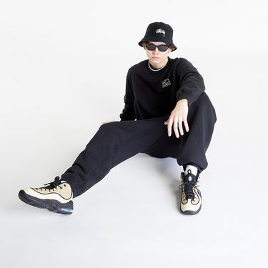 Mikina Nike Stüssy x Stone Wash Crewneck Sweatshirt Čierna | DO5310-010, 4