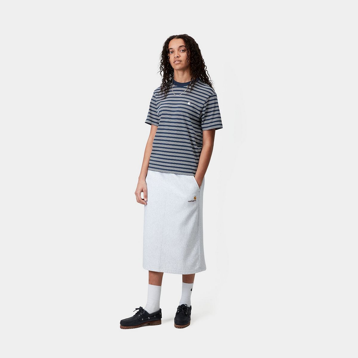 Tričko Carhartt WIP Carhartt WIP Sydney Stripe Short Sleeve T-Shirt Navy | I034494_9, 1