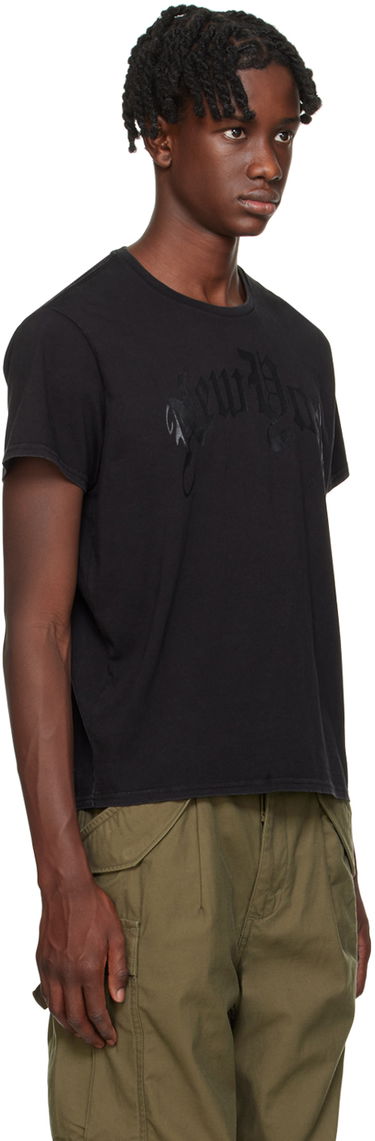 Tričko R13 R13 'New York Boy' T-Shirt Čierna | R13WK001-K099A, 4