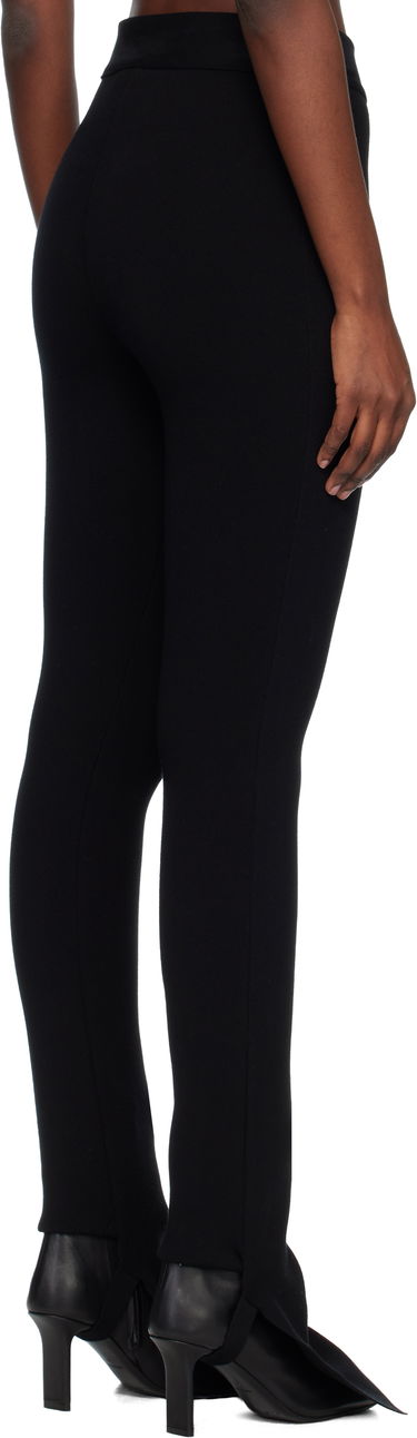 Nohavice Courrèges Bootcut Interlock Trousers Čierna | 425MPA441FI0001, 2