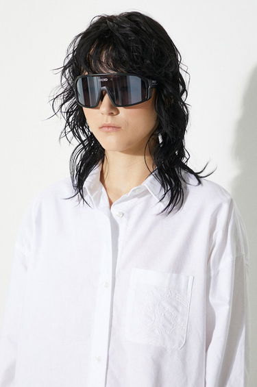 Šaty Fiorucci Fiorucci Oversize Midi Shirt Dress Biela | W01FPDSH063CO01WH01, 3