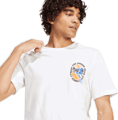 Tričko adidas Originals Graphic Print T-Shirt LDN Biela | iw0092, 4