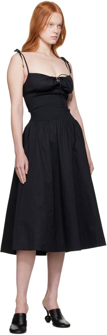 Šaty GUIZIO Guizio Lura Midi Dress Čierna | P25410W089, 3