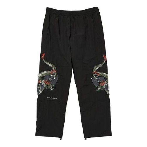 Tepláky Palace Palace Enter The Dragon Graphic Print Nylon Casual Pants Čierna | P19SS034-2020, 0