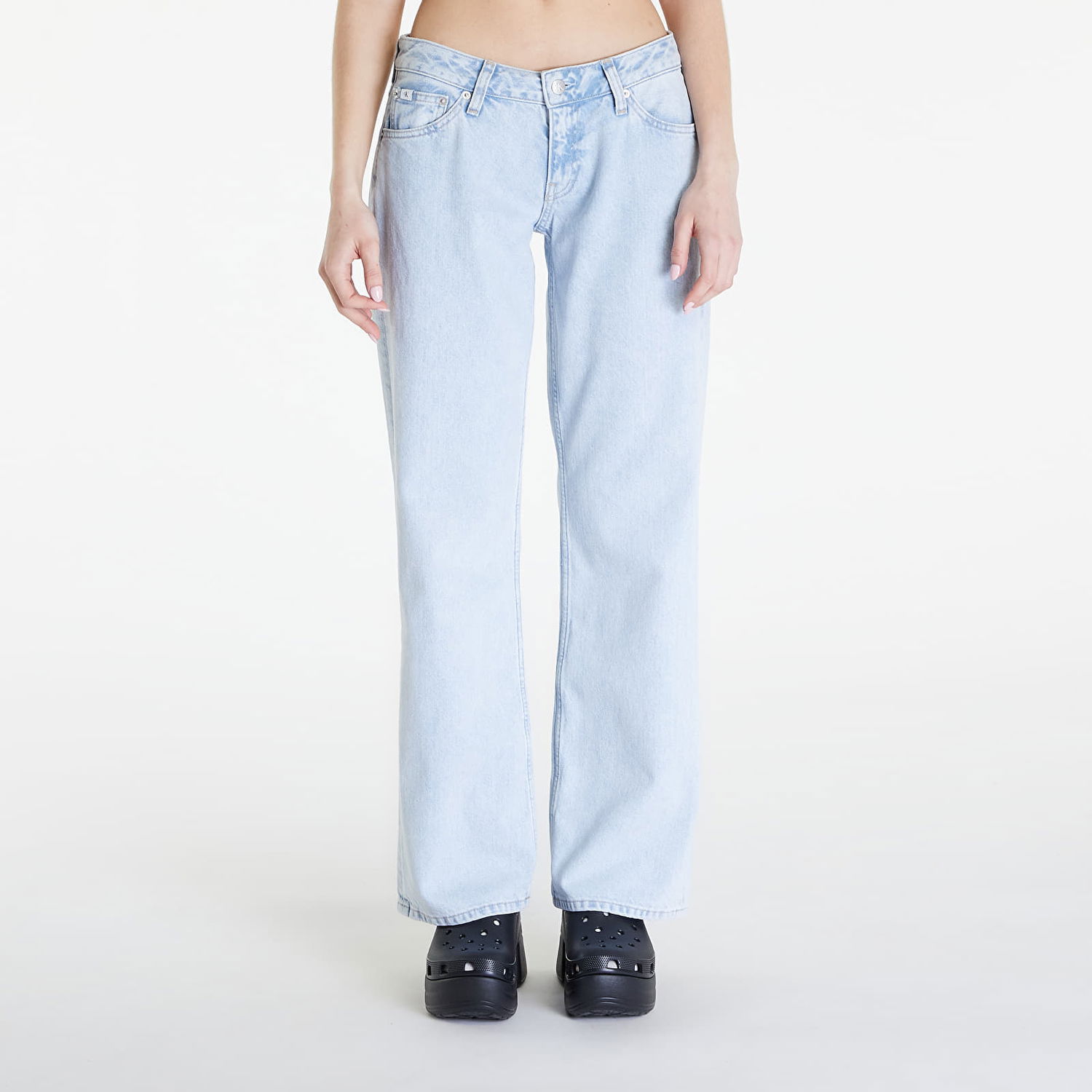 Džínsy CALVIN KLEIN Jeans Extreme Low Rise Bag Denim Modrá | J20J223306 1AA, 0