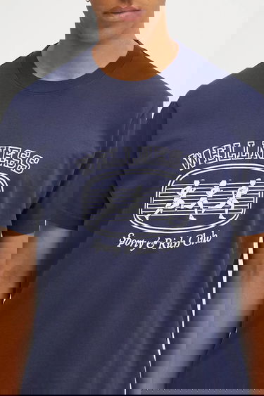 Tričko Sporty & Rich Sporty & Rich Wellness T-Shirt Navy | TO043620126BL106, 6