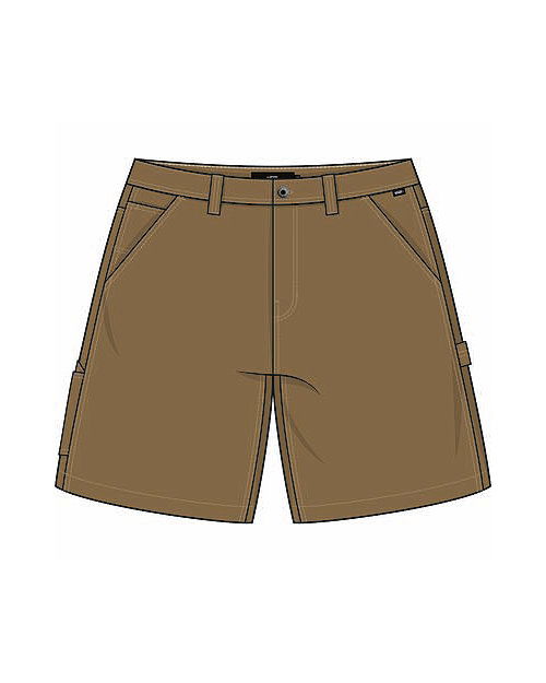 Drill Chore Carpenter Canvas Shorts, Size 28