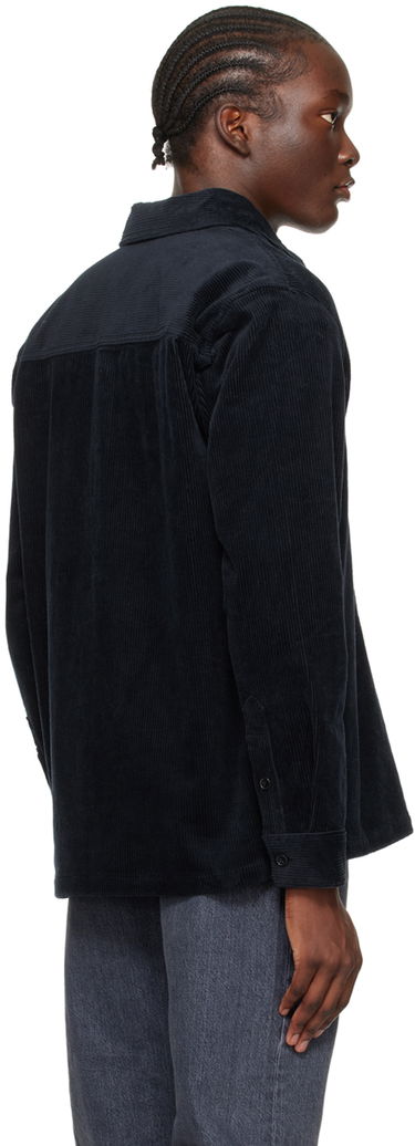 Košeľa Samsoe Samsoe Samsøe Samsøe Damon Corduroy Shirt Navy | M23300049, 2