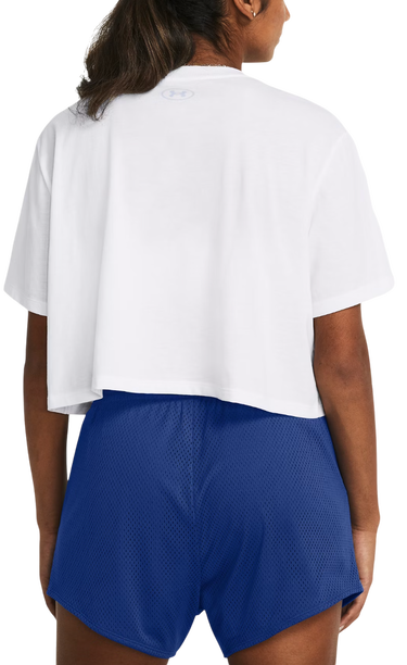 Crop Top Under Armour Crop T-Shirt Biela | 1386846-100, 1