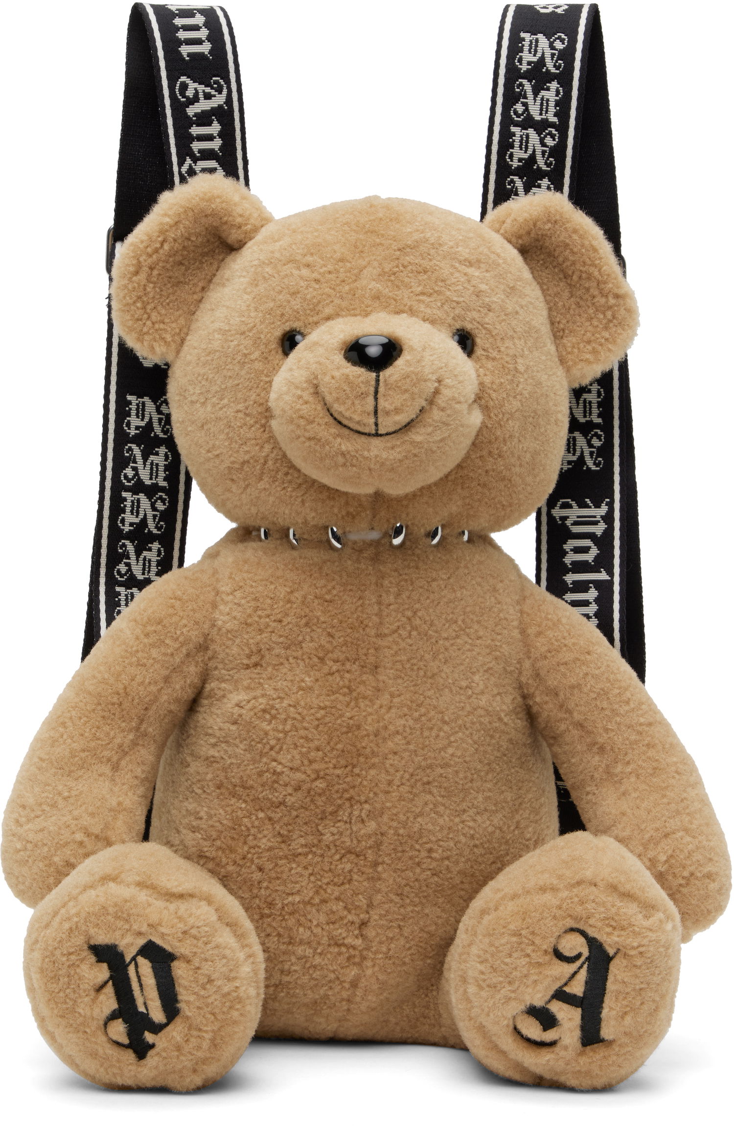 Batoh Palm Angels Palm Angels 'Bear in Mind' Plush Backpack Hnedá | PMNB025C99FAB0016010, 0