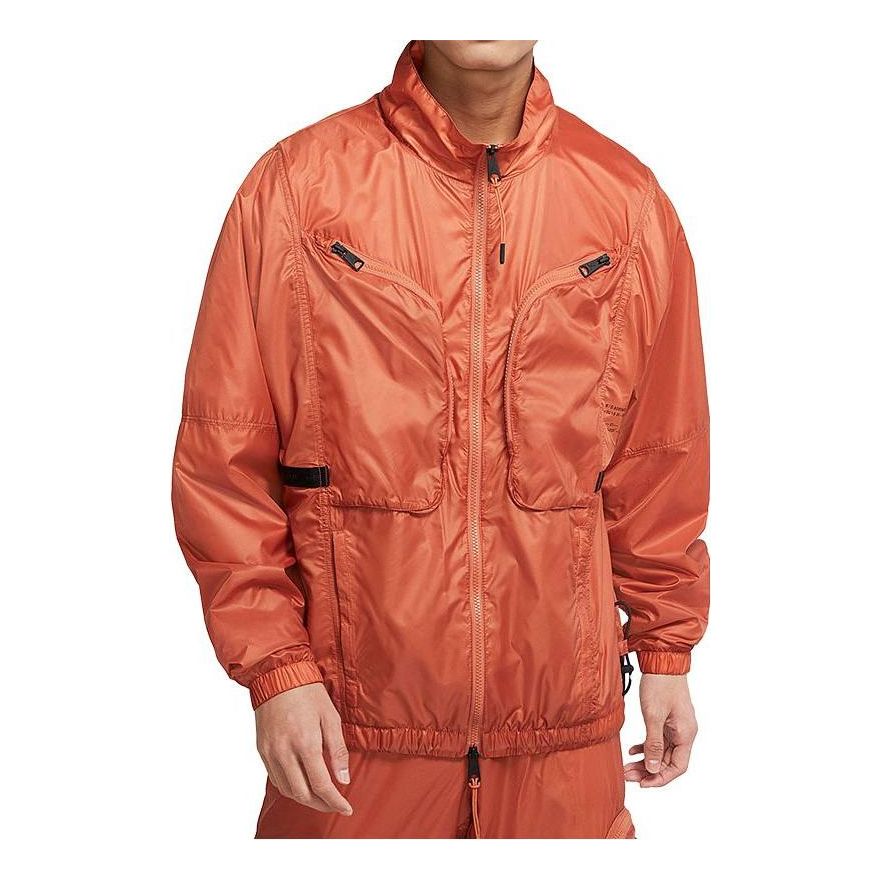 Vetrovka Jordan Jordan Stand Collar Zipper Jacket Oranžová | DM1864-872, 0
