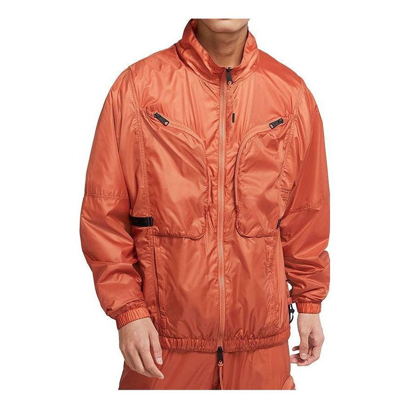 Vetrovka Jordan Jordan Stand Collar Zipper Jacket Oranžová | DM1864-872