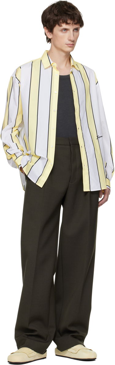 Tenisky a topánky Jacquemus 'The Mules' Suede Slip-On Loafers Béžová | 25HFOM00186AC09A06, 4