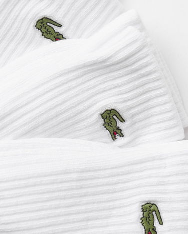 Ponožky Lacoste Classic Socks - 3 Pack Biela | RA4182-Z92, 1