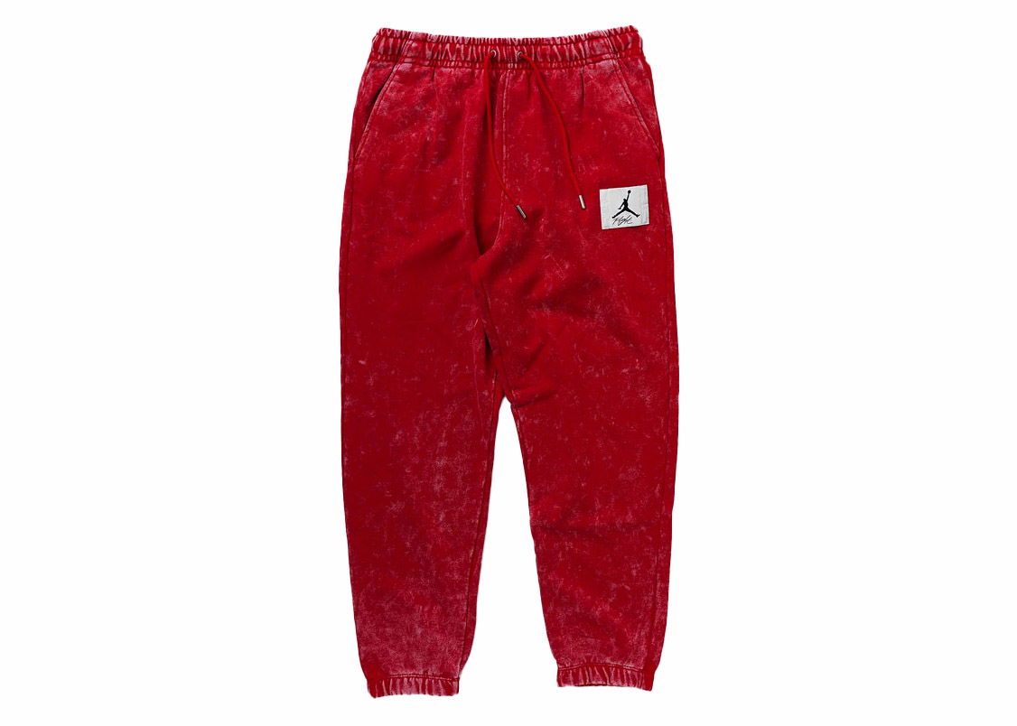 Tepláky Jordan Washed Fleece Essential Statement Sweatpants Červená | DR3089-612, 0