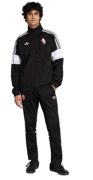 Tepláky adidas Originals Originals FC Juventus Turin Lfstlr Track Pants Čierna | kc7797, 6