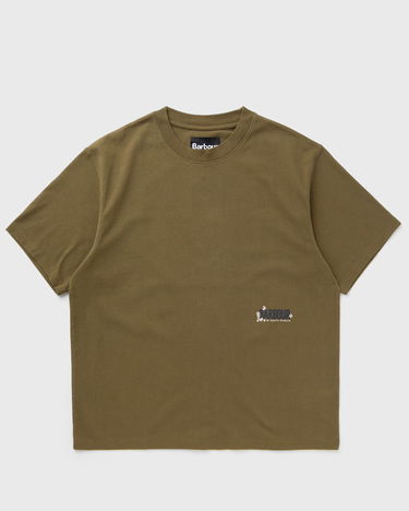 Tričko Barbour Leonard Oversized T-Shirt Zelené | MTS1353OL71, 0
