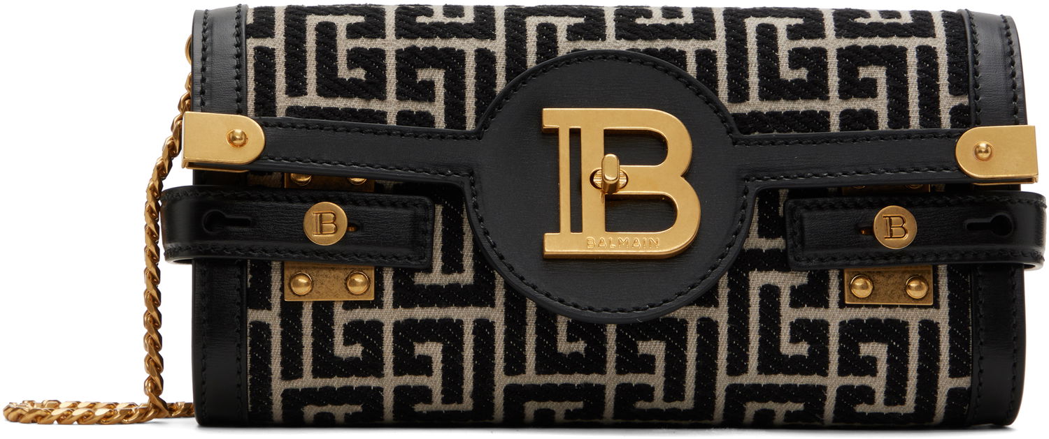 Taška cez rameno Balmain Balmain B-Buzz 23 Shoulder Bag Béžová | EN1LE596TJGH, 0