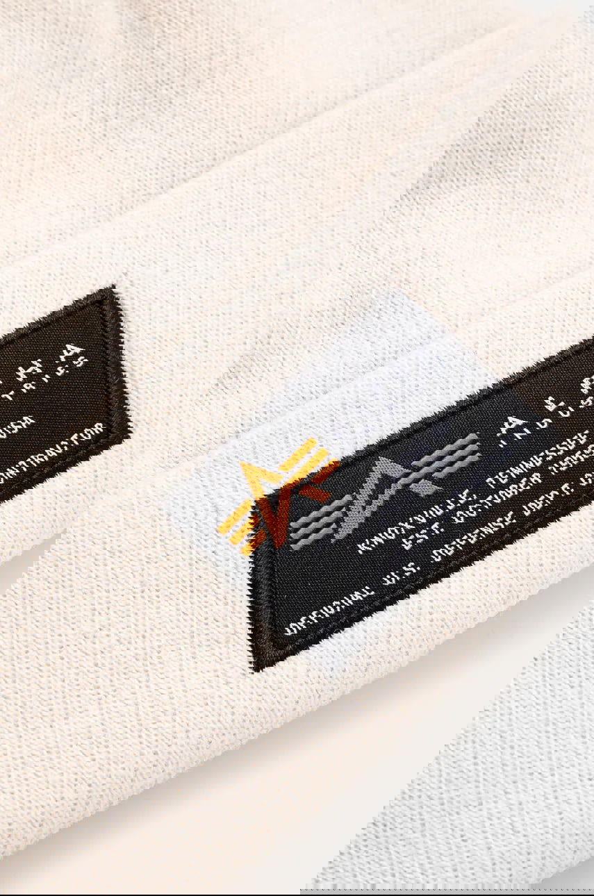 Kulicha Alpha Industries Crew Beanie Béžová | 128924, 1