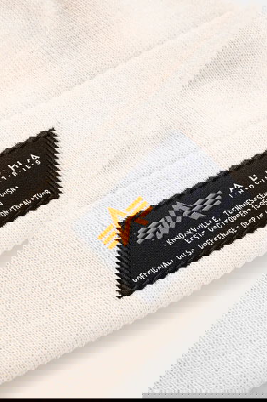 Kulicha Alpha Industries Crew Beanie Béžová | 128924, 1