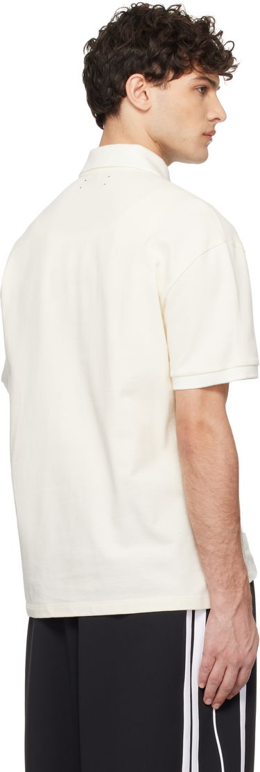 Polo tričko AMIRI AMIRI Embroidered MA Quad Polo Biela | AMJYPO1011, 2