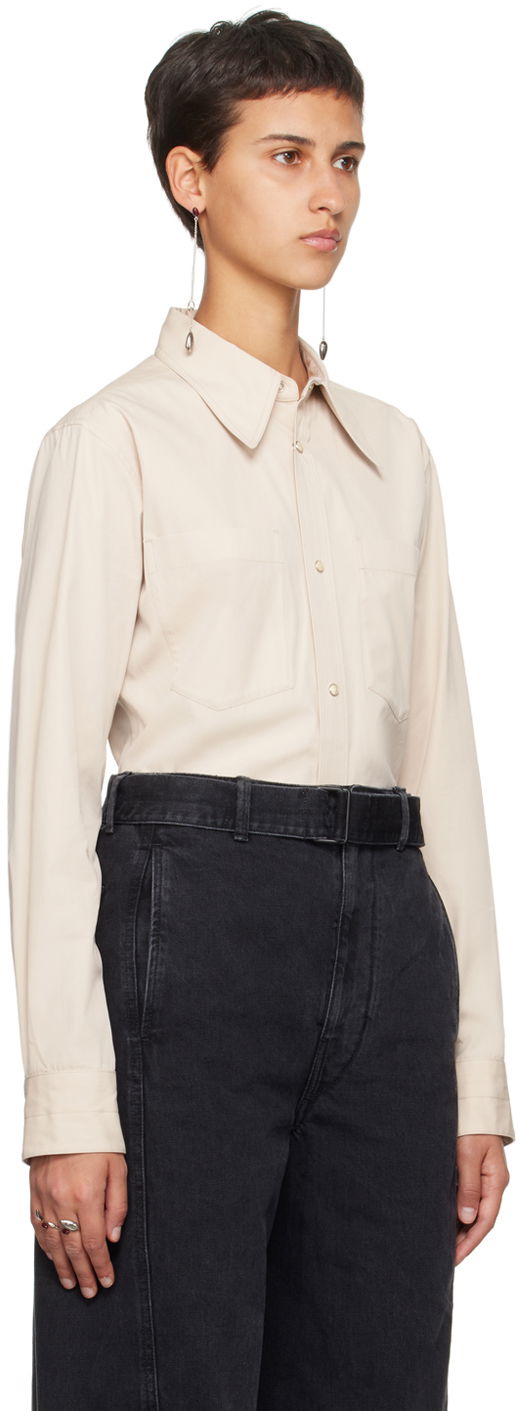 Pointed Collar Shirt
