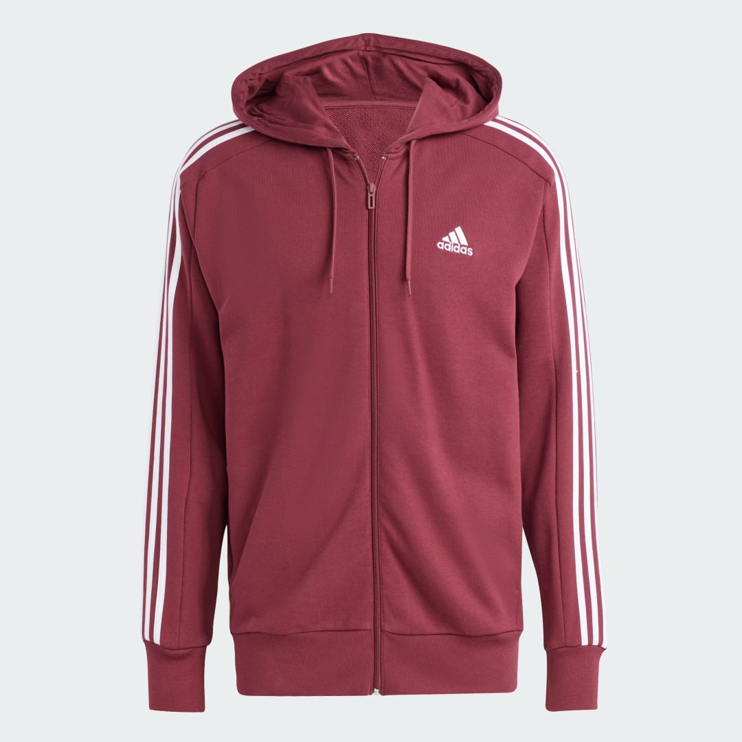 Sportswear Essentials French Terry 3-Stripes Full-Zip Hoodie