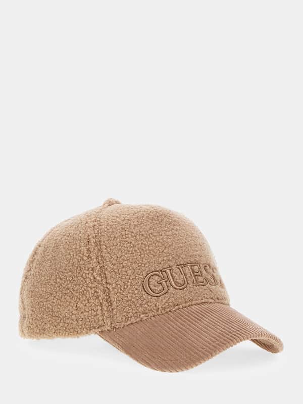 Šiltovka GUESS Faux Fur Cap Béžová | AW5183POL01, 0