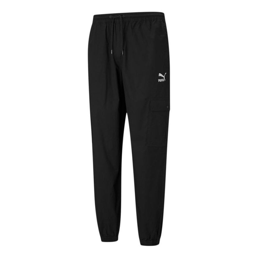 Cargo nohavice Puma Casual Sweatpants Čierna | 531361-01