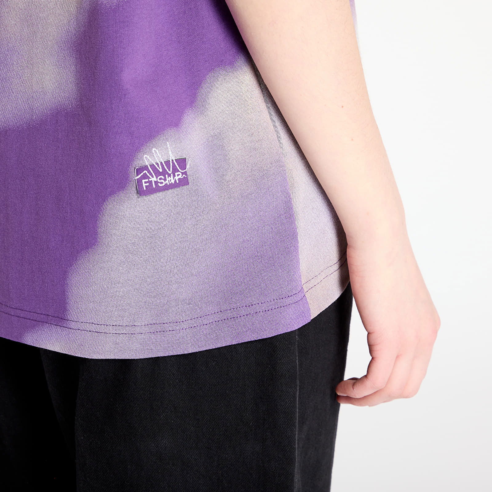 Walking Art By FTSHP T-Shirt Purple Clouds