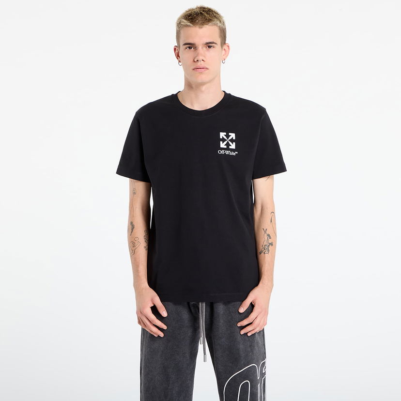 Tričko Off-White Off-White Small Arrow Slim S/S T-Shirt Čierna | OMAA027F25JER00F1001