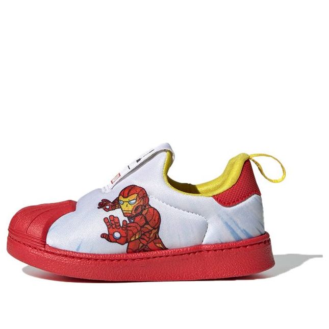 Oblečenie adidas Originals Marvel x Superstar 360 'Iron Man' Biela | FX4883, 0