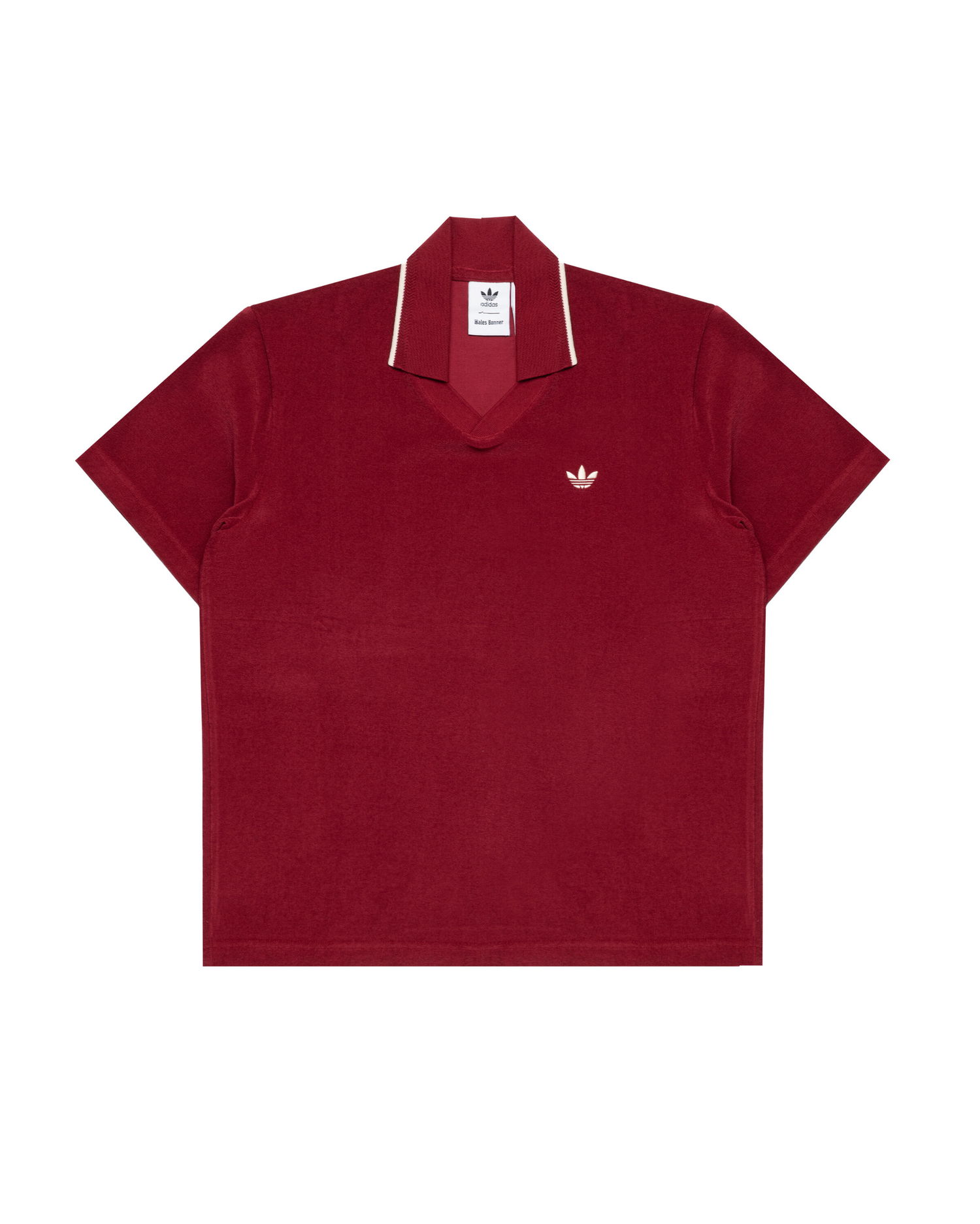 Polo tričko adidas Originals Wales Bonner Terry Polo Shirt Červená | JW1122, 0