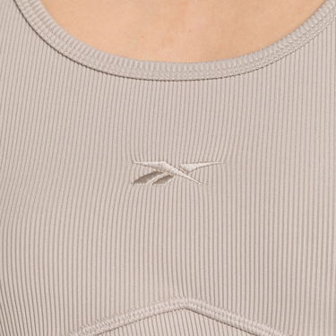 Crop Top Reebok Reebok Studio Rib Crop Tank Top Béžová | 100076305, 1