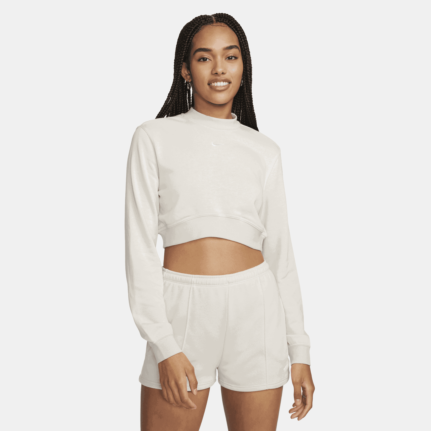 Mikina Nike Sportswear Chill Béžová | FN2476-104, 0