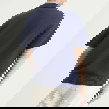 Polo tričko Palmes Palmes Cotton Knit Polo Navy | P40-0027-683, 3