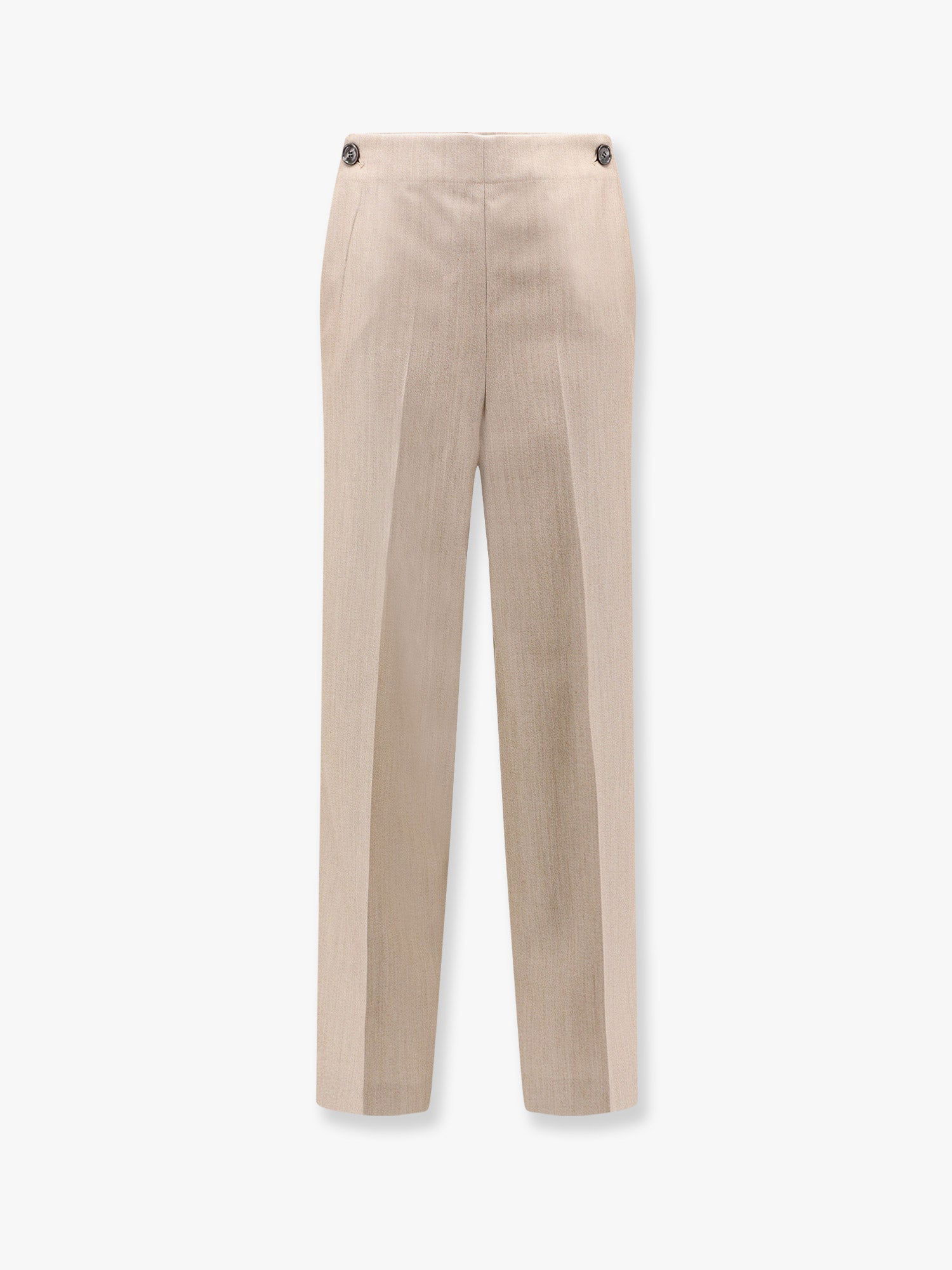 Nohavice AMI Ami Paris Straight-Leg Dress Pants Béžová | HTR430WV0065725, 0